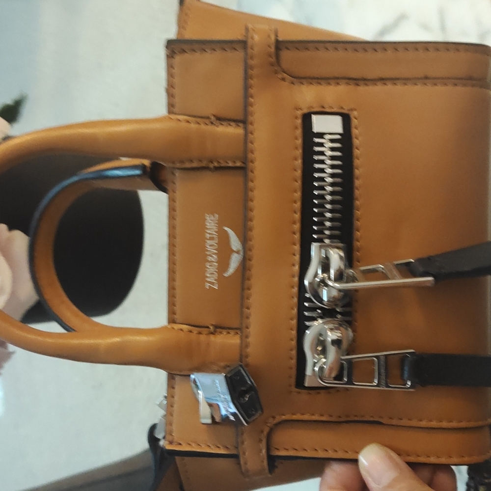 Small leather bag!